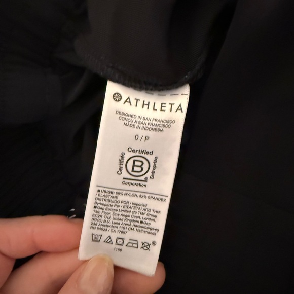Athleta Pinnacle High Rise Trousers Black 0P Professional Pant Comfort Workwear - Picture 9 of 12